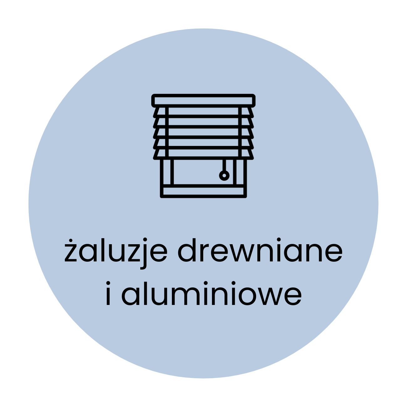 żaluzje